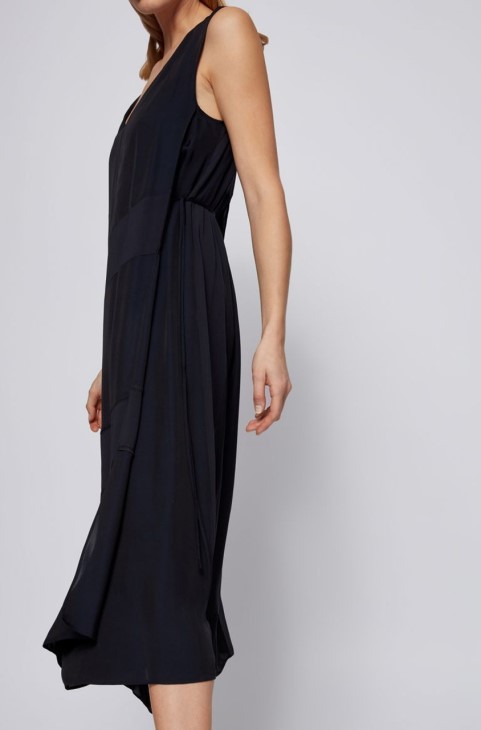 φόρεμα Boss Dopiquy 50447618 μπλε
