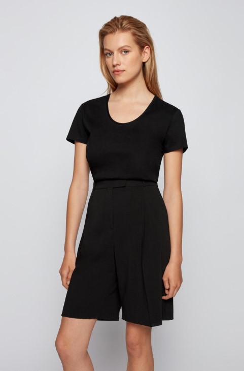 Boss S/s Tee C Egreaty 50455094 μαύρο
