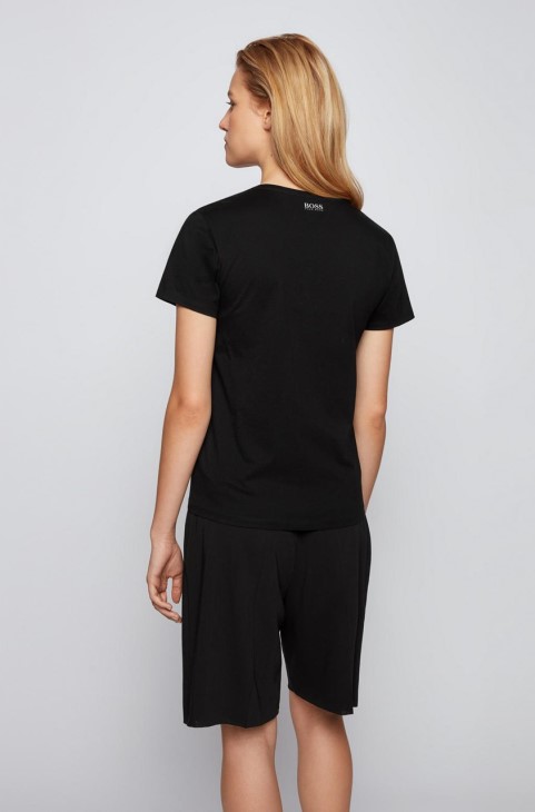 Boss S/s Tee C Egreaty 50455094 μαύρο
