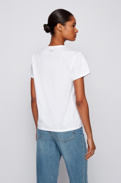 Boss S/s Tee C Egreaty 50455094 μαύρο
