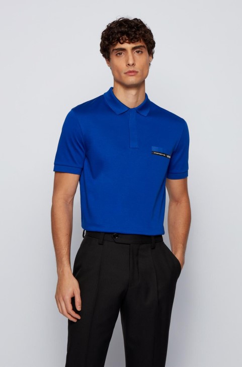Boss X Porsche S/s Polo Polston 50449394 μπλε
