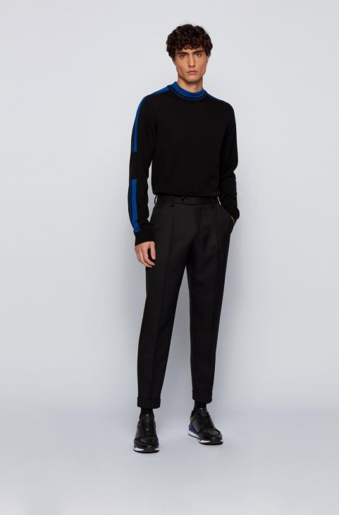 Boss Knit Paccardi 50449961 μαύρο
