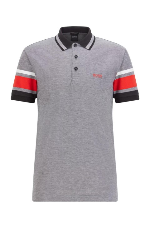 Boss Polo Paddy7 50448590 μαύρο