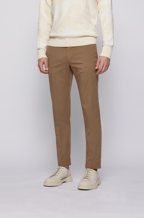 Boss Trouser Kaito 50410310 Medbeige

