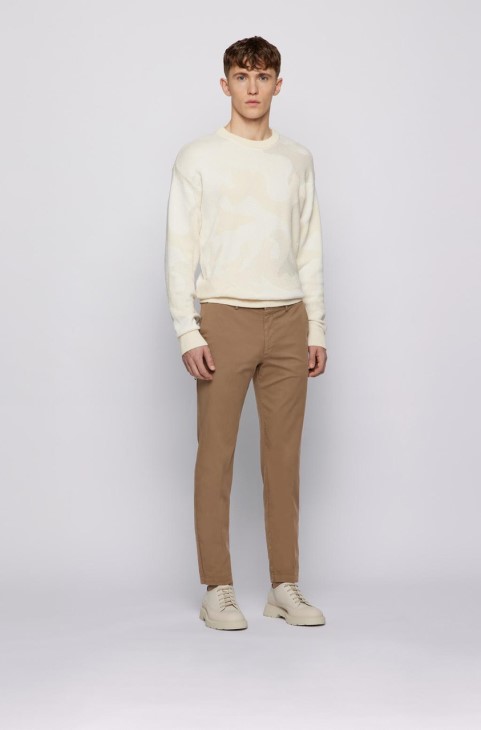 Boss Trouser Kaito 50410310 Medbeige
