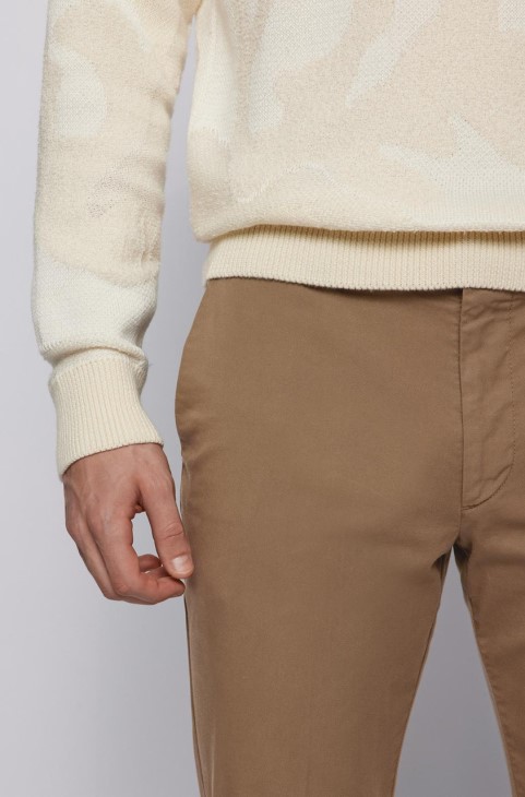 Boss Trouser Kaito 50410310 Medbeige
