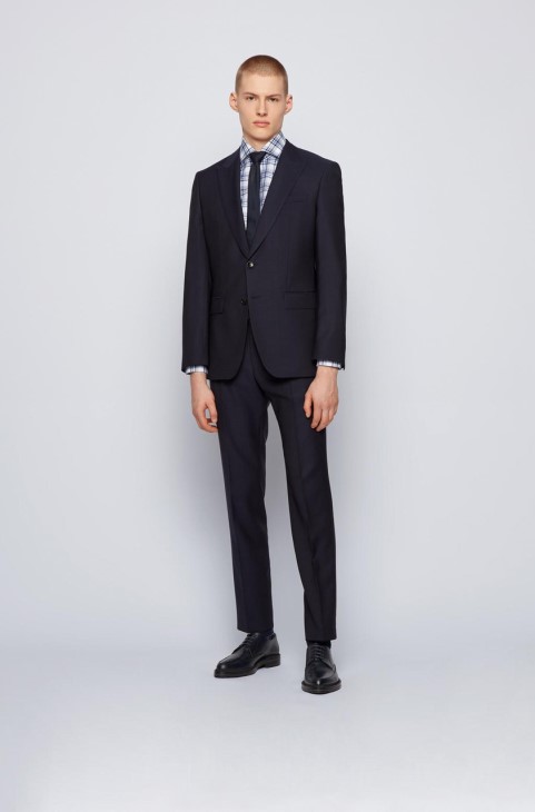 πουκάμισο Boss Bus Gordon 50450930 τιρκουάζ
