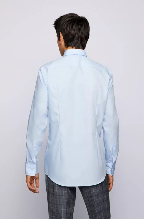 πουκάμισο Boss Jenno Nos 50327693 μαύρο
