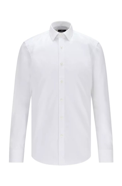 πουκάμισο Boss Jenno Nos 50327693 μαύρο
