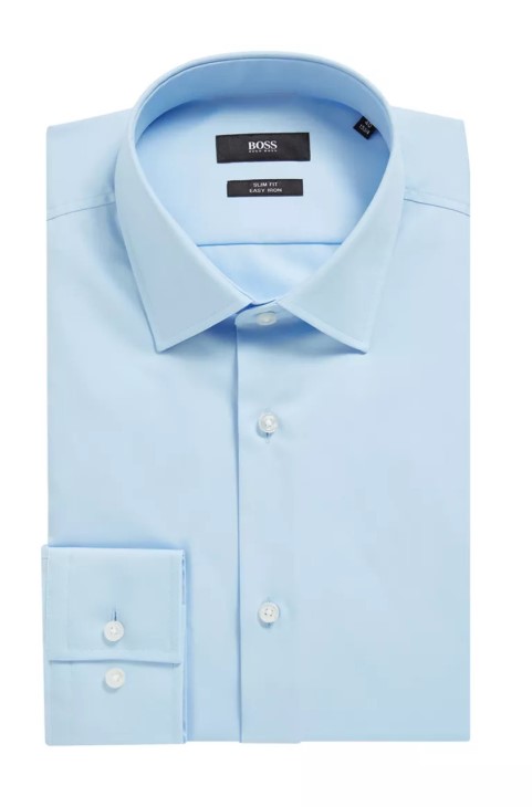 πουκάμισο Boss Jenno Nos 50327693 μαύρο
