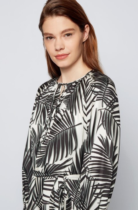 Boss Dress Dilinara 50454039 ανοιχτό
