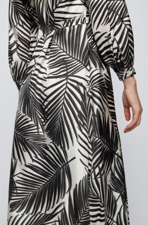 Boss Dress Dilinara 50454039 ανοιχτό
