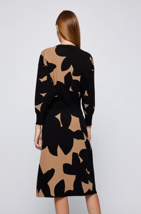 Boss Knit Dress Fanettie 50450105 Camel
