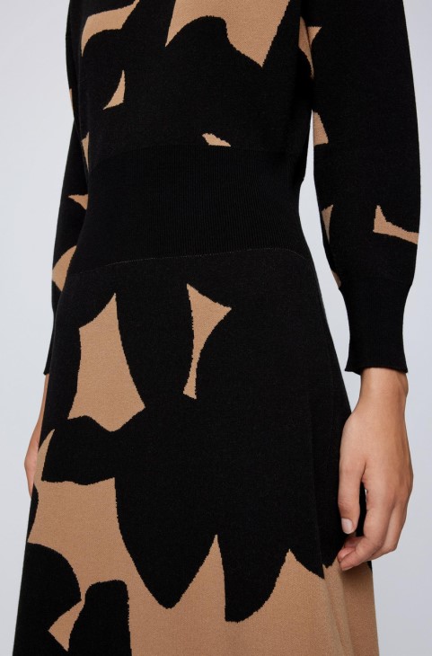 Boss Knit Dress Fanettie 50450105 Camel
