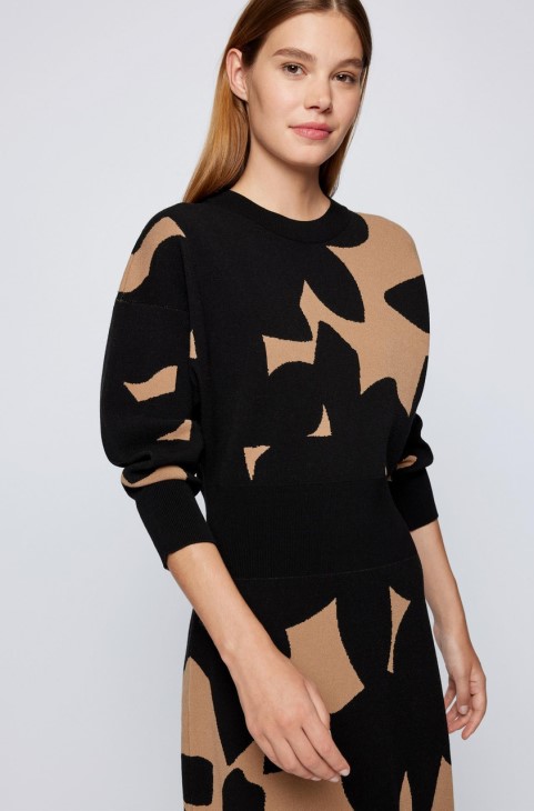 Boss Knit Dress Fanettie 50450105 Camel
