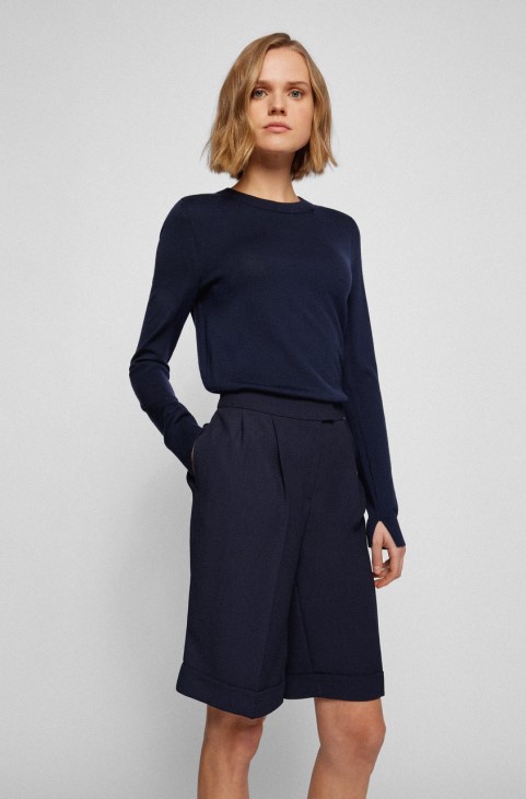 Boss Knit Fegana 50459477 Navy
