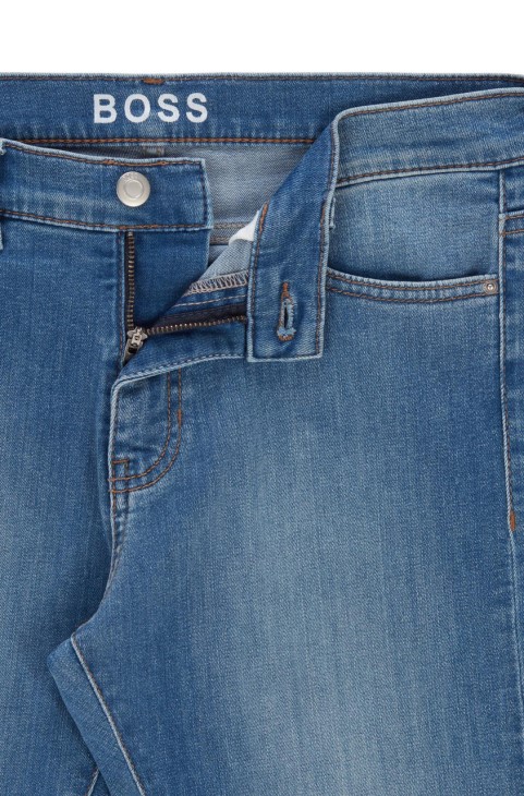 Boss Jeans Slim Crop 50458583 μπλε
