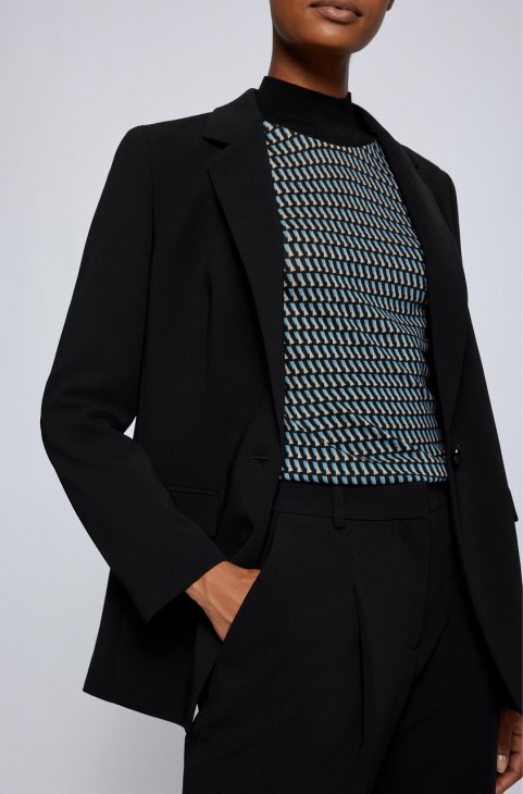 Boss Jacket Jocalua 50457442 μαύρο
