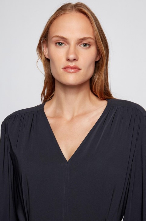 φόρεμα Boss Dasaria 50460528 μπλε
