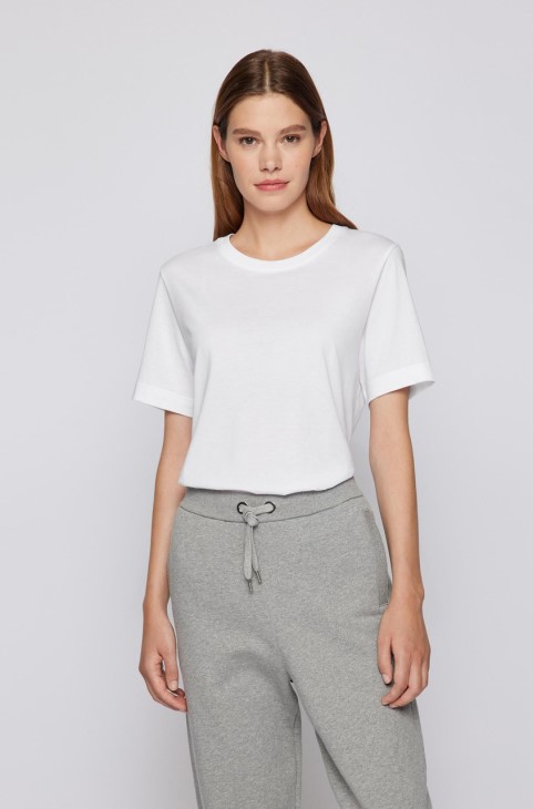 Boss Tee Ecosa 50457259 λευκό
