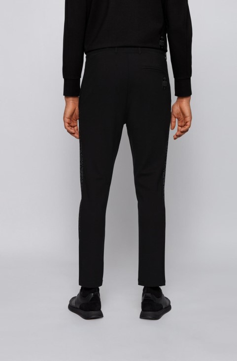 παντελόνι Boss Track Halboa Aj 50447387 μαύρο
