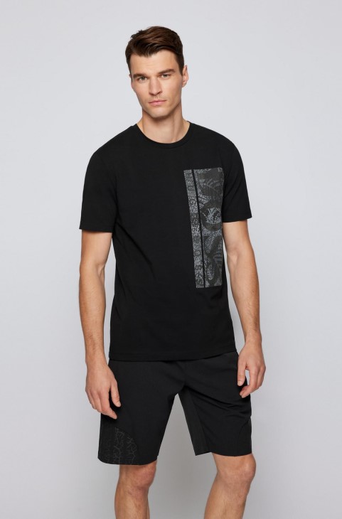 μπλουζάκι Boss Tee10 50448680 μαύρο
