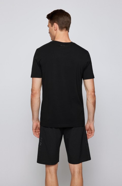 μπλουζάκι Boss Tee10 50448680 μαύρο
