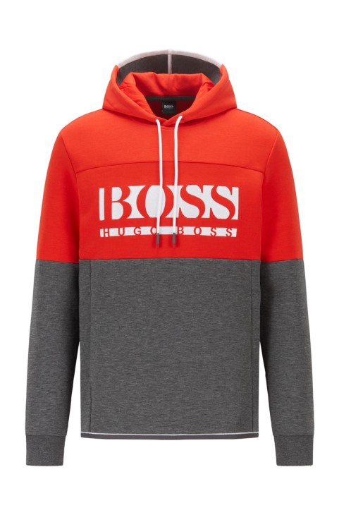 Boss Hoodie 50451159 γκρι
