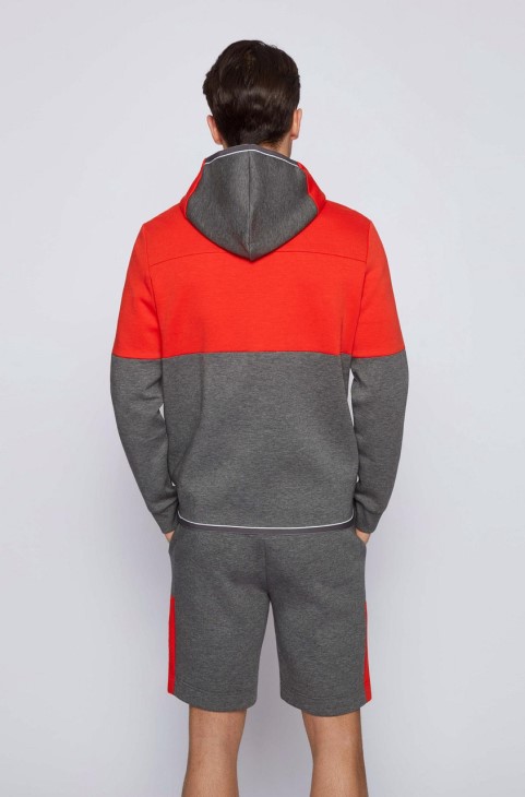 Boss Hoodie 50451159 γκρι
