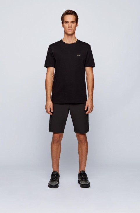 μπλουζάκι Boss χρυσό 50448686 μαύρο
