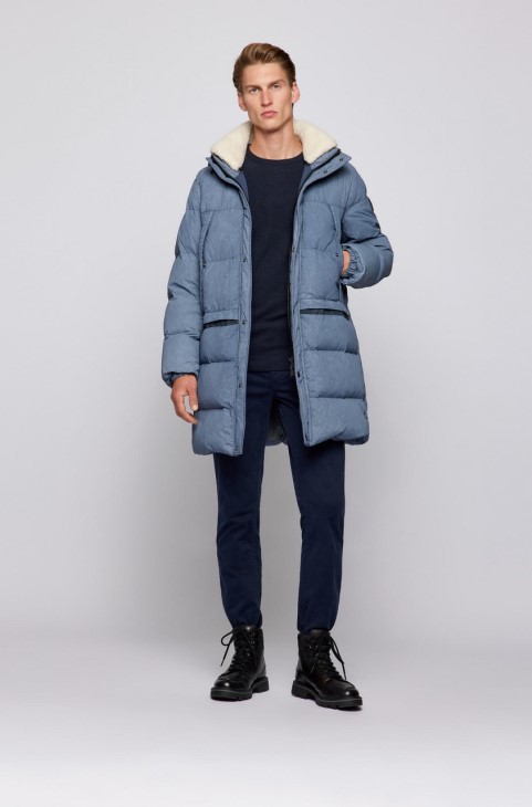 Boss L/s Tee Tempest 50462773 μπλε
