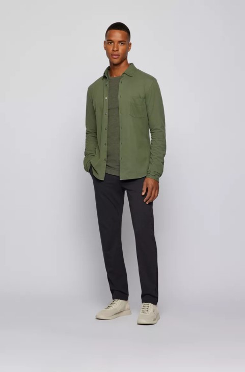 Boss L/s Tee Tempest 50462773 μπλε
