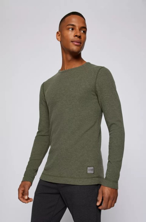 Boss L/s Tee Tempest 50462773 μπλε
