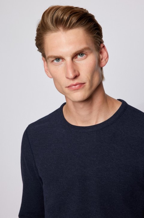 Boss L/s Tee Tempest 50462773 μπλε
