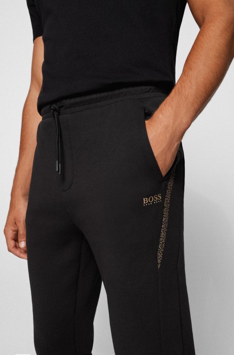 Boss Trackpants Hadiko 50456408 μαύρο
