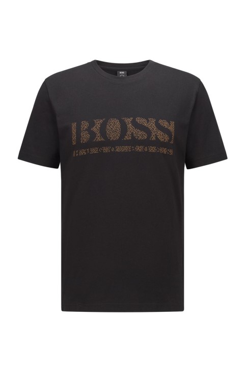 μπλουζάκι Boss Tee Pixel 50457429 μαύρο
