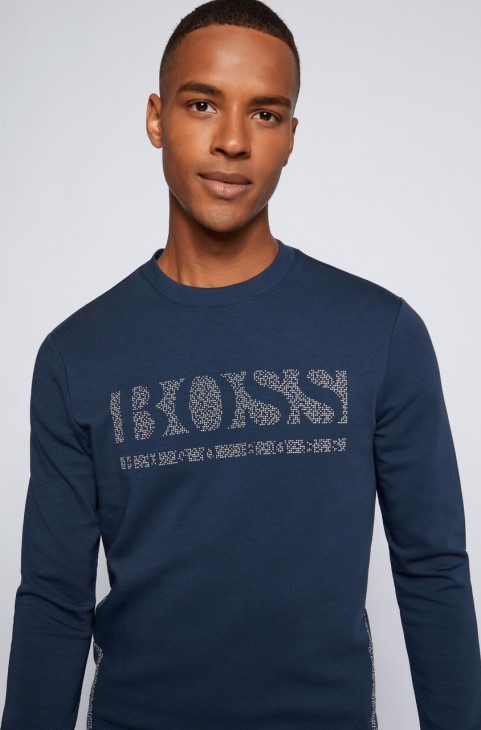 Boss Crew Neck Salbo Iconic 50456419 Navy
