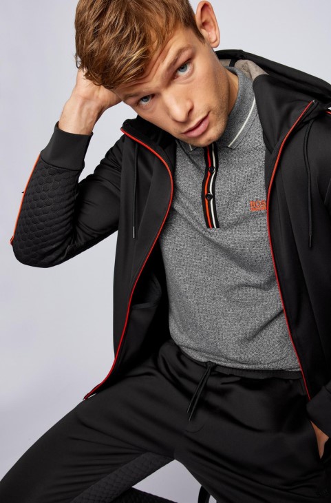 Boss Polo Paddy2 50456114 μαύρο
