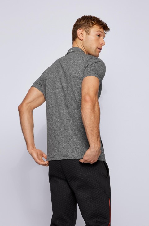 Boss Polo Paddy2 50456114 μαύρο
