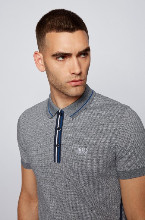 Boss Polo Paddy2 50456114 μαύρο
