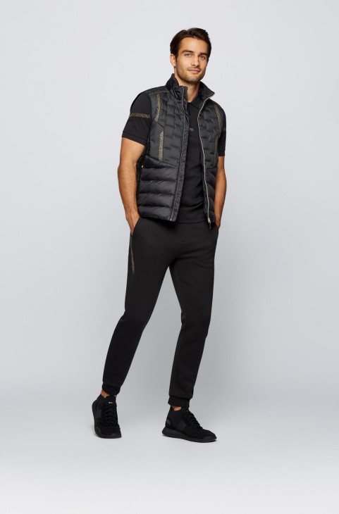 Boss Polo Paul Pixel 50464578 μαύρο
