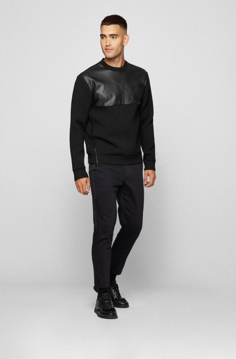 φούτερ Boss Salboa Aj 50456415 μαύρο
