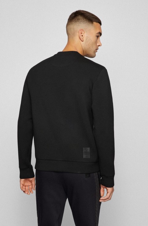 φούτερ Boss Salboa Aj 50456415 μαύρο
