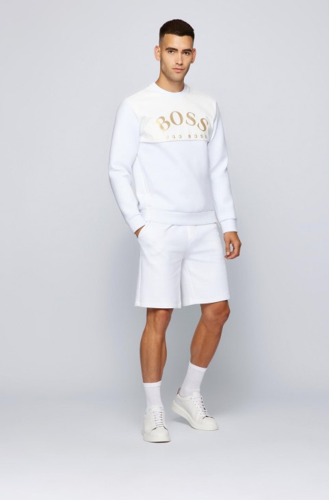 φούτερ Boss Salboa Aj 50456415 μαύρο
