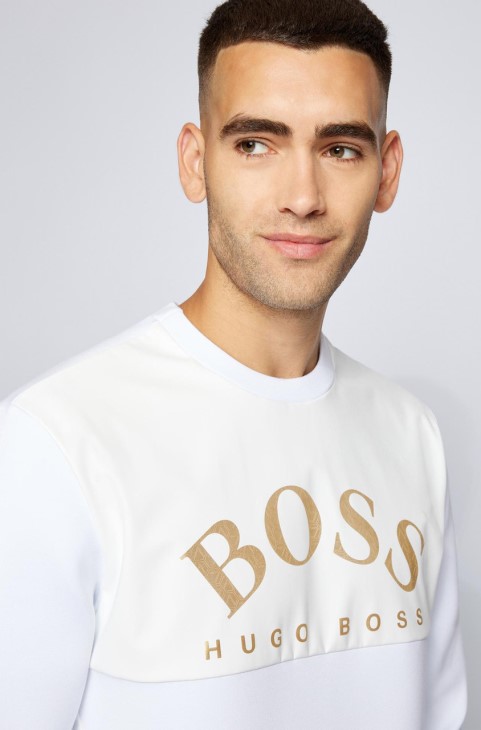 φούτερ Boss Salboa Aj 50456415 μαύρο
