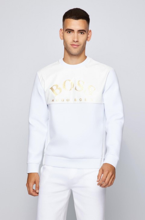 φούτερ Boss Salboa Aj 50456415 μαύρο
