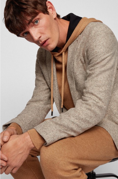 Boss αθλητικό παλτό C-hanry 50458817 μπεζ
