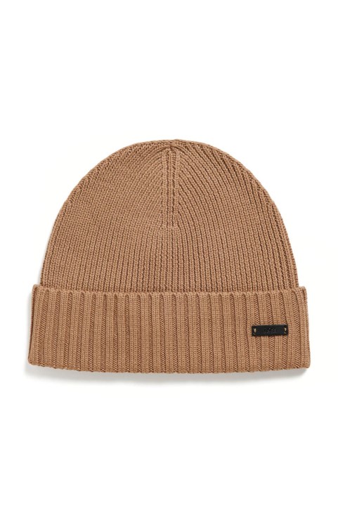 Boss Beanie Fati 50455712 μαύρο
