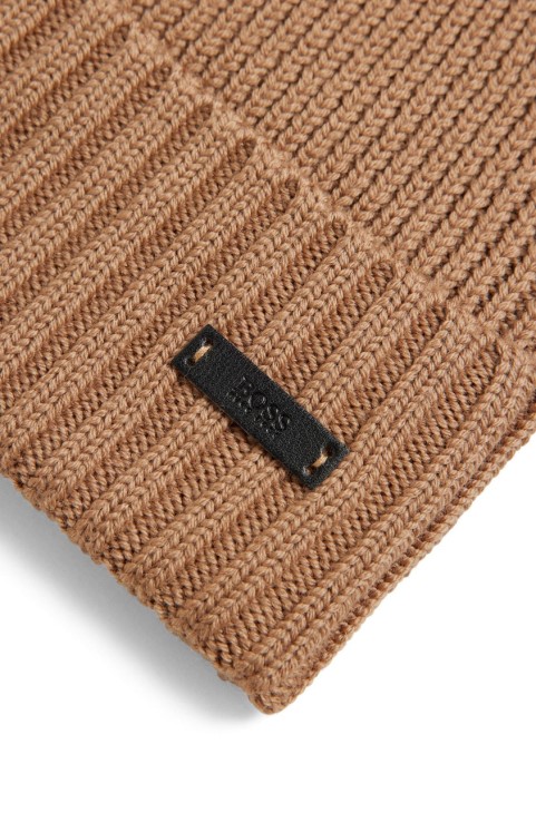 Boss Beanie Fati 50455712 μαύρο
