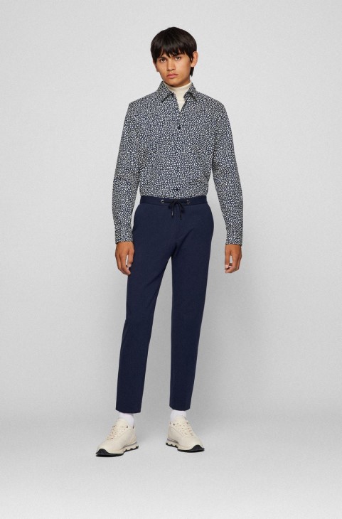 Boss Casual πουκάμισο Lukas 50458661 σκούρο μπλε
